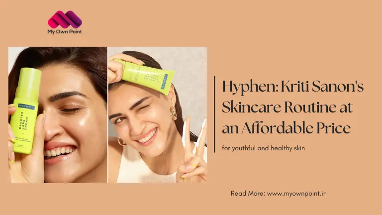 Kriti Sanon's Skincare Routine