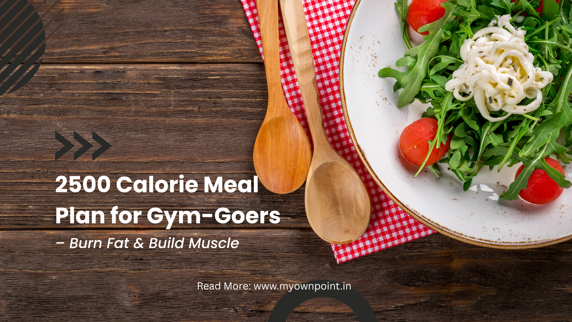 2500 Calorie Meal Plan for Gym-Goers