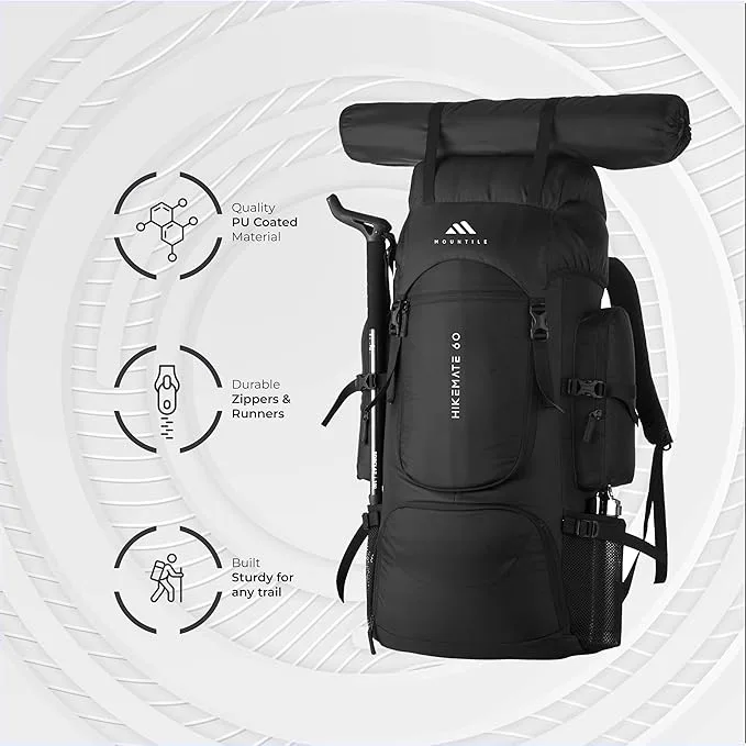 MOUNTILE HIKEMATE 60L Travel Backpack