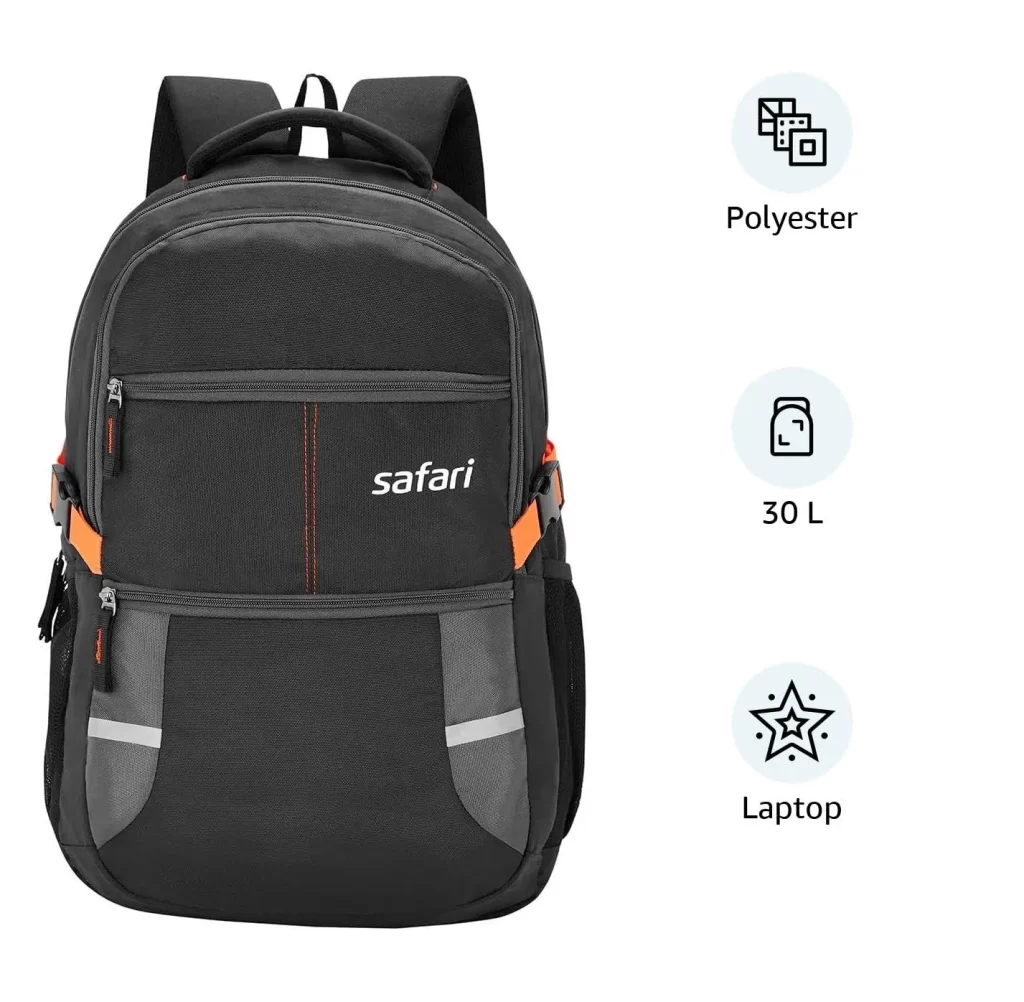 Safari Omega spacious/large laptop backpack