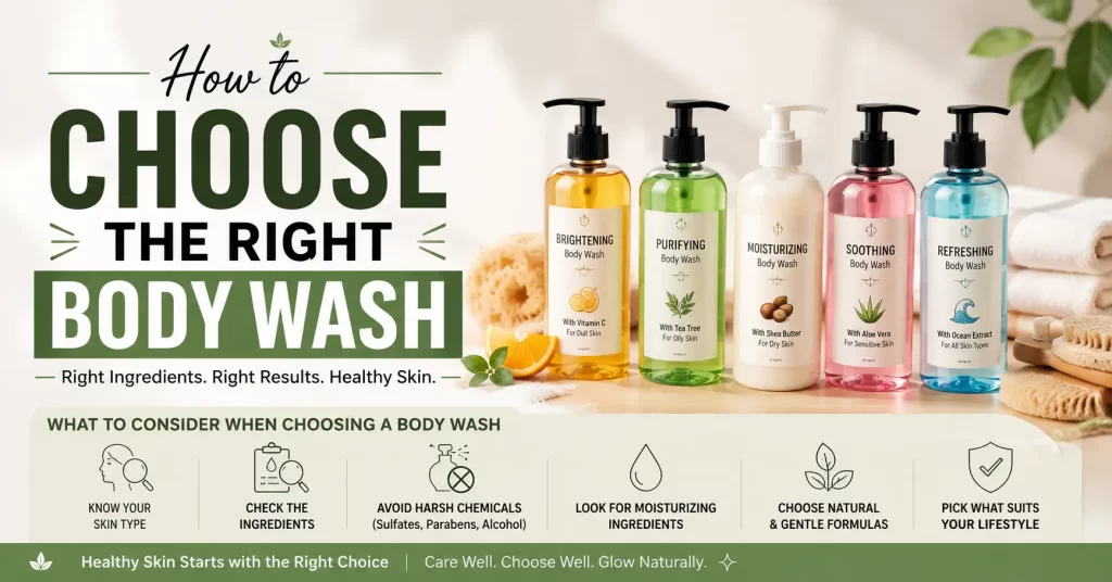 How to Choose the Right Body Wash