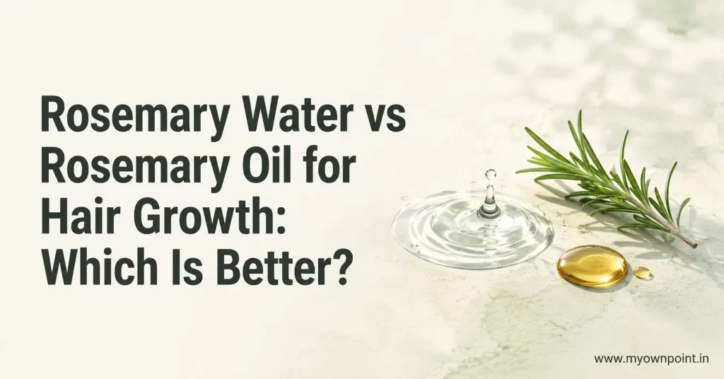 Rosemary Water vs Rosemary Oil
